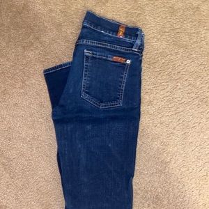 Sz 25 Seven skinny leg jeans